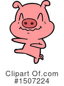 Pig Clipart #1507224 by lineartestpilot