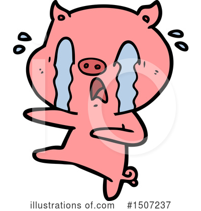 Royalty-Free (RF) Pig Clipart Illustration by lineartestpilot - Stock Sample #1507237