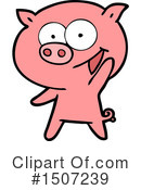 Pig Clipart #1507239 by lineartestpilot