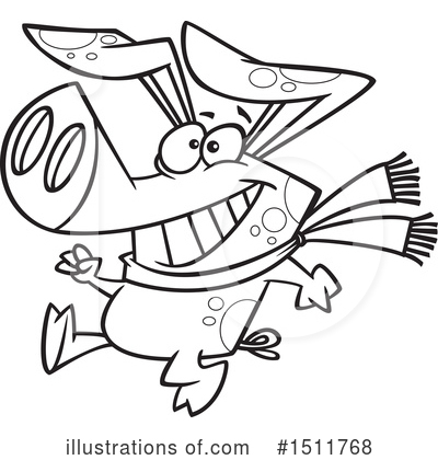 Royalty-Free (RF) Pig Clipart Illustration by toonaday - Stock Sample #1511768