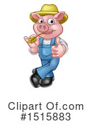 Pig Clipart #1515883 by AtStockIllustration