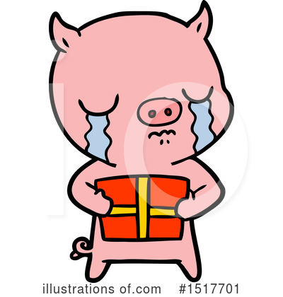 Royalty-Free (RF) Pig Clipart Illustration by lineartestpilot - Stock Sample #1517701