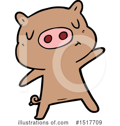 Royalty-Free (RF) Pig Clipart Illustration by lineartestpilot - Stock Sample #1517709