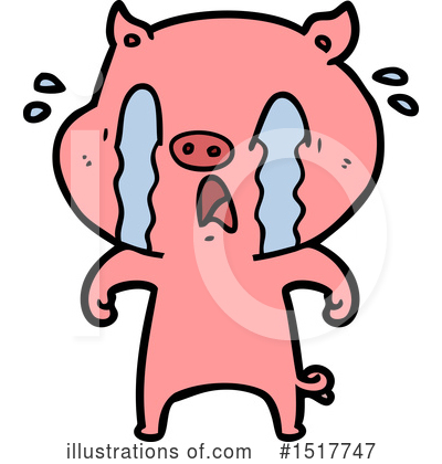 Royalty-Free (RF) Pig Clipart Illustration by lineartestpilot - Stock Sample #1517747