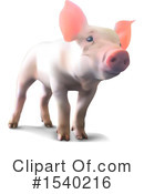 Pig Clipart #1540216 by dero
