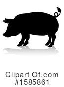 Pig Clipart #1585861 by AtStockIllustration