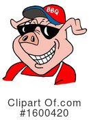 Pig Clipart #1600420 by LaffToon