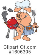 Pig Clipart #1606305 by toonaday