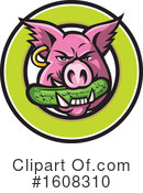 Pig Clipart #1608310 by patrimonio