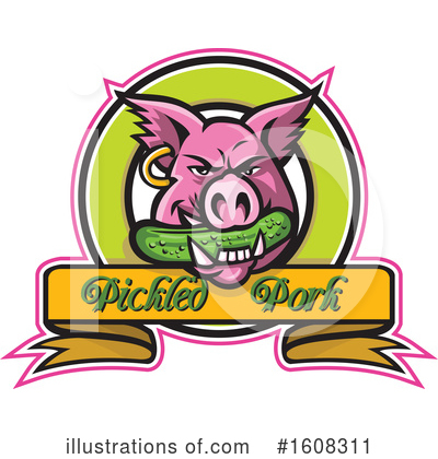 Pork Clipart #1608311 by patrimonio