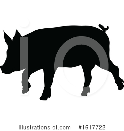 Royalty-Free (RF) Pig Clipart Illustration by AtStockIllustration - Stock Sample #1617722