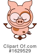 Pig Clipart #1629529 by Zooco