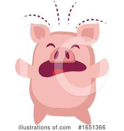 Royalty-Free (RF) Pig Clipart Illustration by Morphart Creations - Stock Sample #1651366