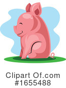 Pig Clipart #1655488 by Morphart Creations