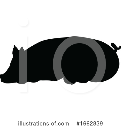 Royalty-Free (RF) Pig Clipart Illustration by AtStockIllustration - Stock Sample #1662839