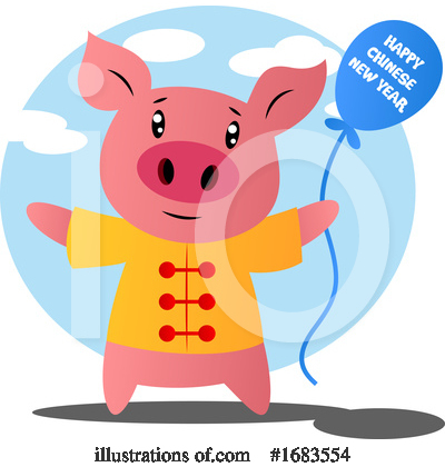 Royalty-Free (RF) Pig Clipart Illustration by Morphart Creations - Stock Sample #1683554