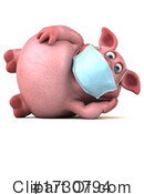 Pig Clipart #1730794 by Julos