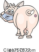 Pig Clipart #1757577 by Dennis Holmes Designs