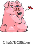 Pig Clipart #1784890 by Hit Toon