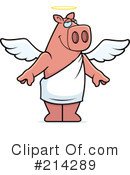 Pig Clipart #214289 by Cory Thoman