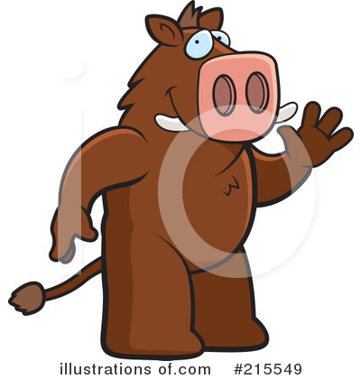 Pig Clipart #215549 by Cory Thoman