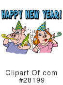 Pig Clipart #28199 by LaffToon