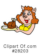 Pig Clipart #28203 by LaffToon