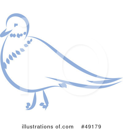 Royalty-Free (RF) Pigeon Clipart Illustration by Prawny - Stock Sample #49179