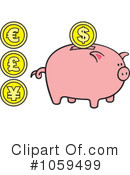 Piggy Bank Clipart #1059499 by Any Vector