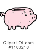 Piggy Bank Clipart #1183218 by lineartestpilot
