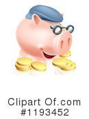 Piggy Bank Clipart #1193452 by AtStockIllustration