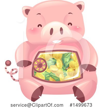 Piggy Bank Clipart #1499673 by BNP Design Studio