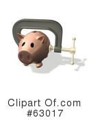 Piggy Bank Clipart #63017 by AtStockIllustration