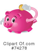 Piggy Bank Clipart #74278 by BNP Design Studio