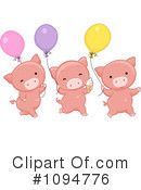 Pigs Clipart #1094776 by BNP Design Studio