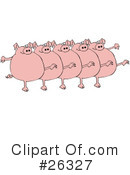 Pigs Clipart #26327 by djart