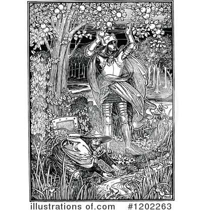 Royalty-Free (RF) Pilgrims Progress Clipart Illustration by Prawny Vintage - Stock Sample #1202263