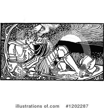 Royalty-Free (RF) Pilgrims Progress Clipart Illustration by Prawny Vintage - Stock Sample #1202287