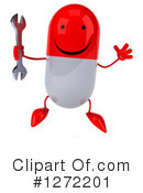 Pill Character Clipart #1272201 by Julos