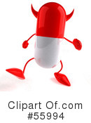 Pill Character Clipart #55994 by Julos