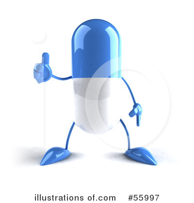 Pill Character Clipart #55997 by Julos
