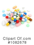 Pill Clipart #1082678 by BNP Design Studio