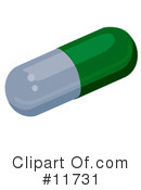 Pill Clipart #11731 by AtStockIllustration