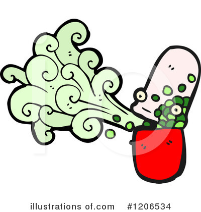 Royalty-Free (RF) Pill Clipart Illustration by lineartestpilot - Stock Sample #1206534