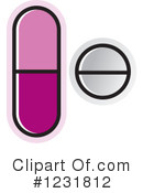 Pill Clipart #1231812 by Lal Perera