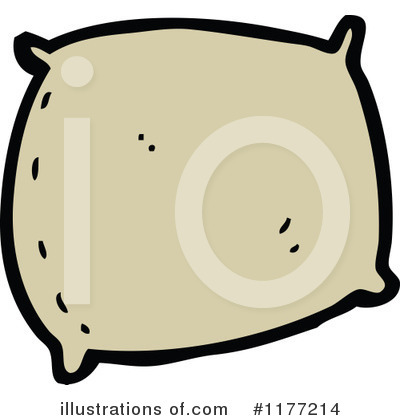 Royalty-Free (RF) Pillow Clipart Illustration by lineartestpilot - Stock Sample #1177214