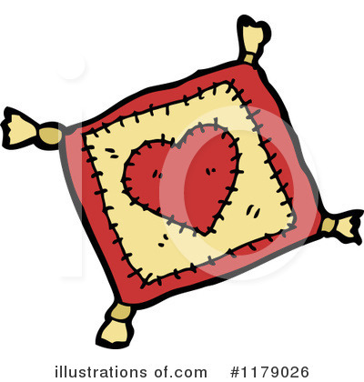 Royalty-Free (RF) Pillow Clipart Illustration by lineartestpilot - Stock Sample #1179026