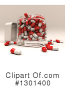 Pills Clipart #1301400 by Frank Boston