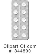 Pills Clipart #1344890 by Vector Tradition SM