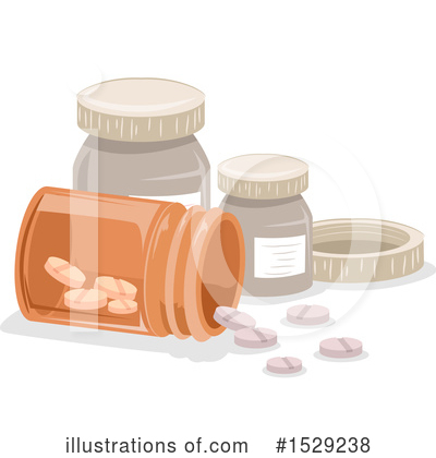 Royalty-Free (RF) Pills Clipart Illustration by BNP Design Studio - Stock Sample #1529238